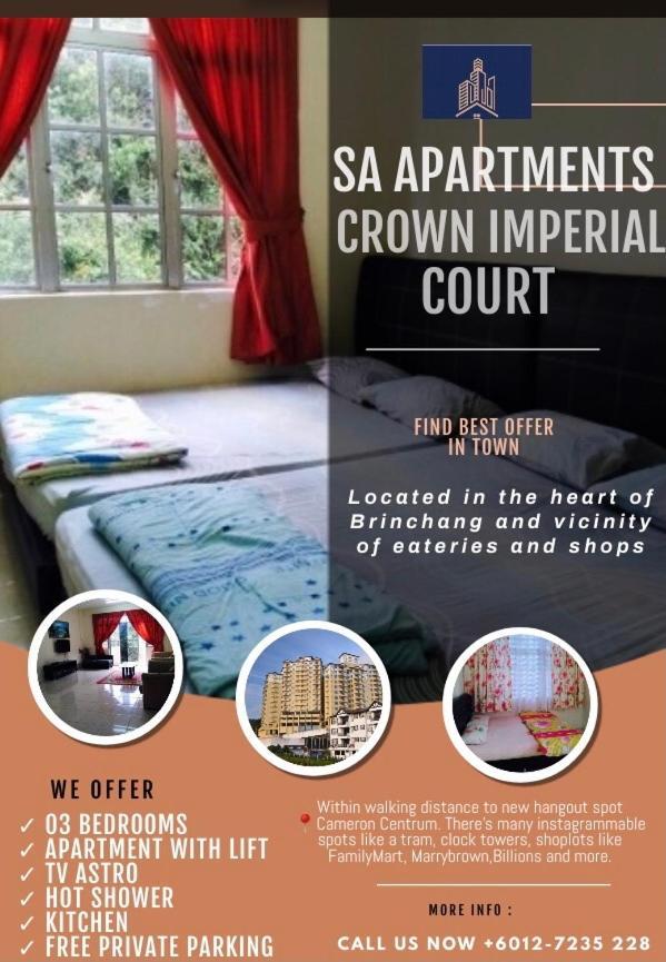 Sa Apartments @ Crown Imperial Court Камерън Хайлендс Екстериор снимка